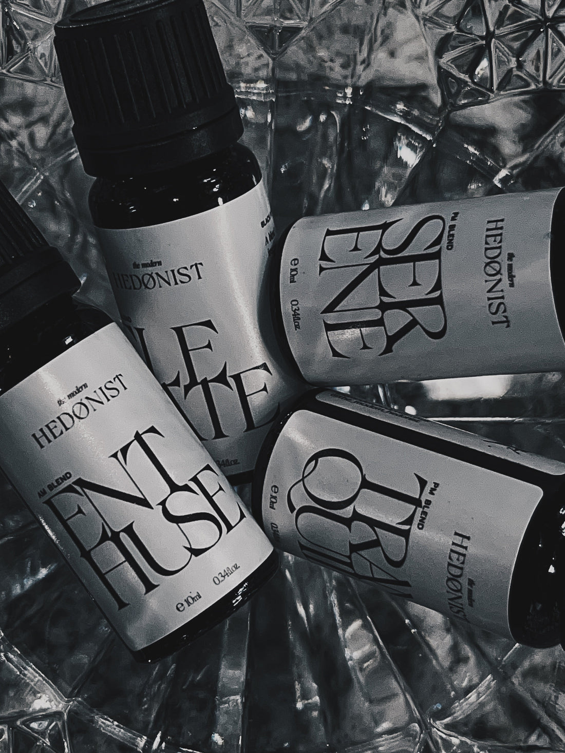 Essential oil collection aromatherapy blends